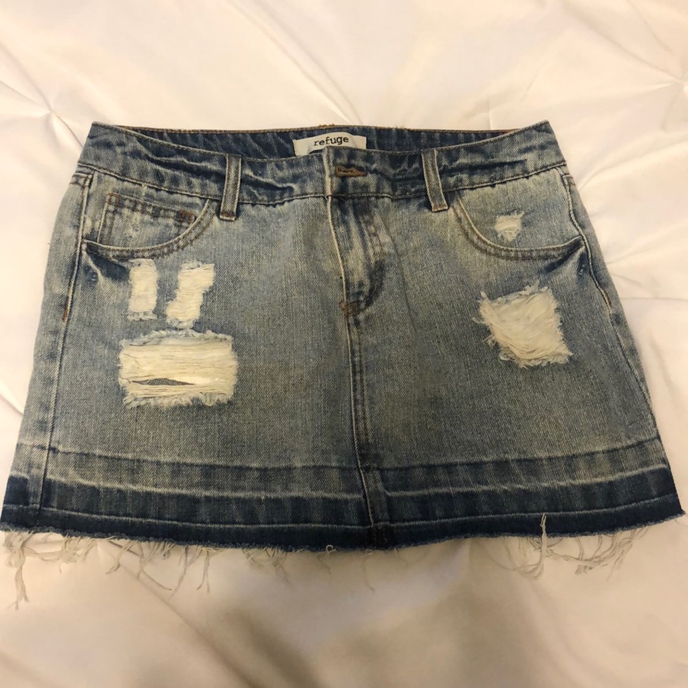 Denim skirt